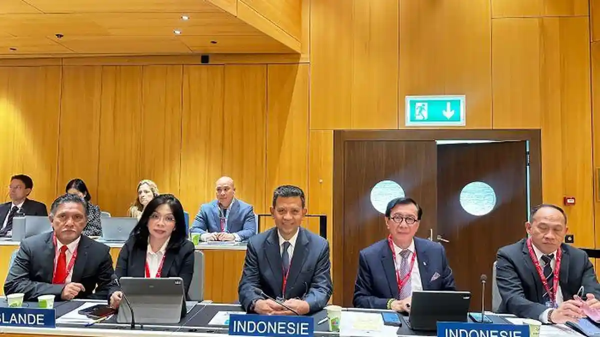 Menteri Yasonna Pimpin Delegasi RI dalam Konferensi Diplomatik di WIPO Jenewa