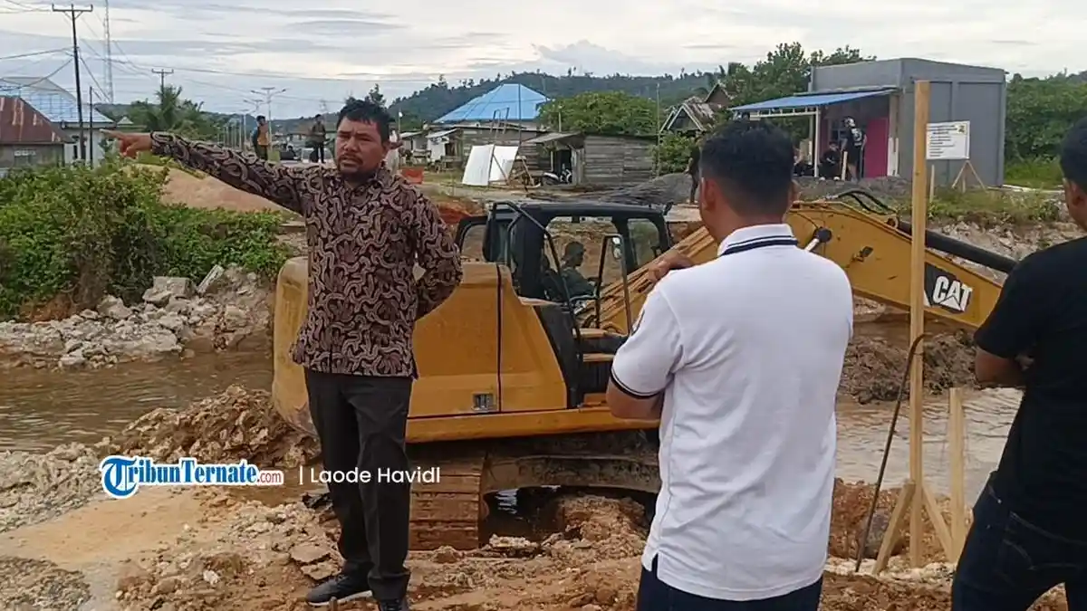 DPRD Taliabu Harap Proyek Perbaikan Jembatan Fangahu Selesai Tepat Waktu