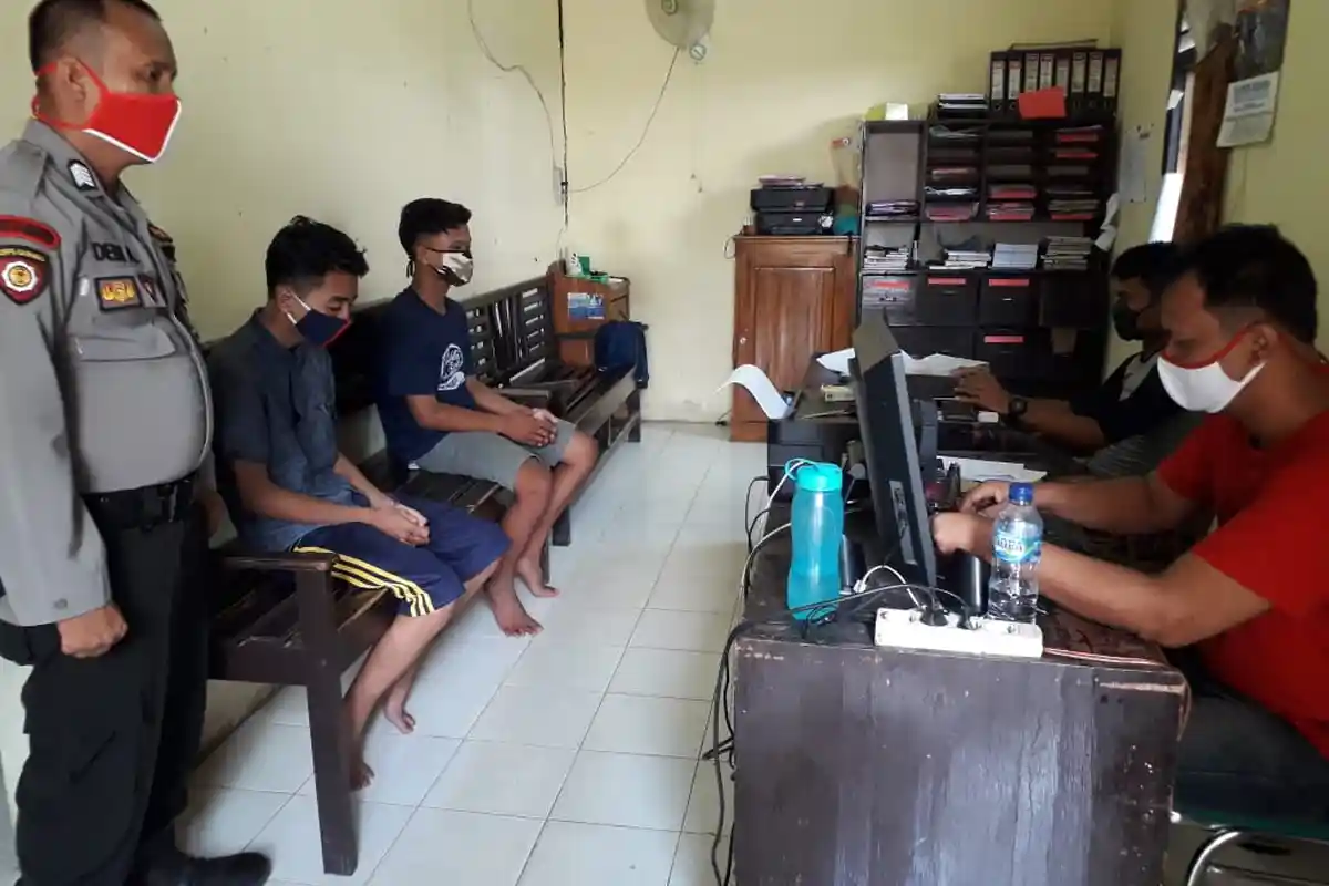 BREAKING NEWS Bobol dan Kuras Isi Konter, Pelajar di Pringsewu Dicokok Polisi