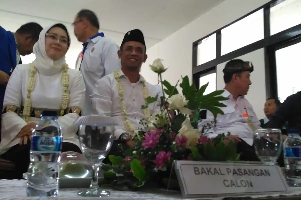 Hasil Survei LSPP : Pasangan Anne - Aming Masih Ungguli Padil - Acep dan Zainal - Luthfi