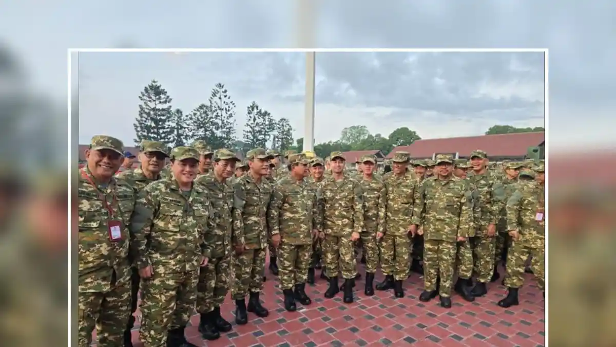 POTRET Para Menteri dan Wakil Menteri Kabinet Merah Putih Digembleng Prabowo di Akmil Magelang