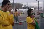 Suporter Brasil Sedih Brasil Gagal Ke Final Piala Dunia