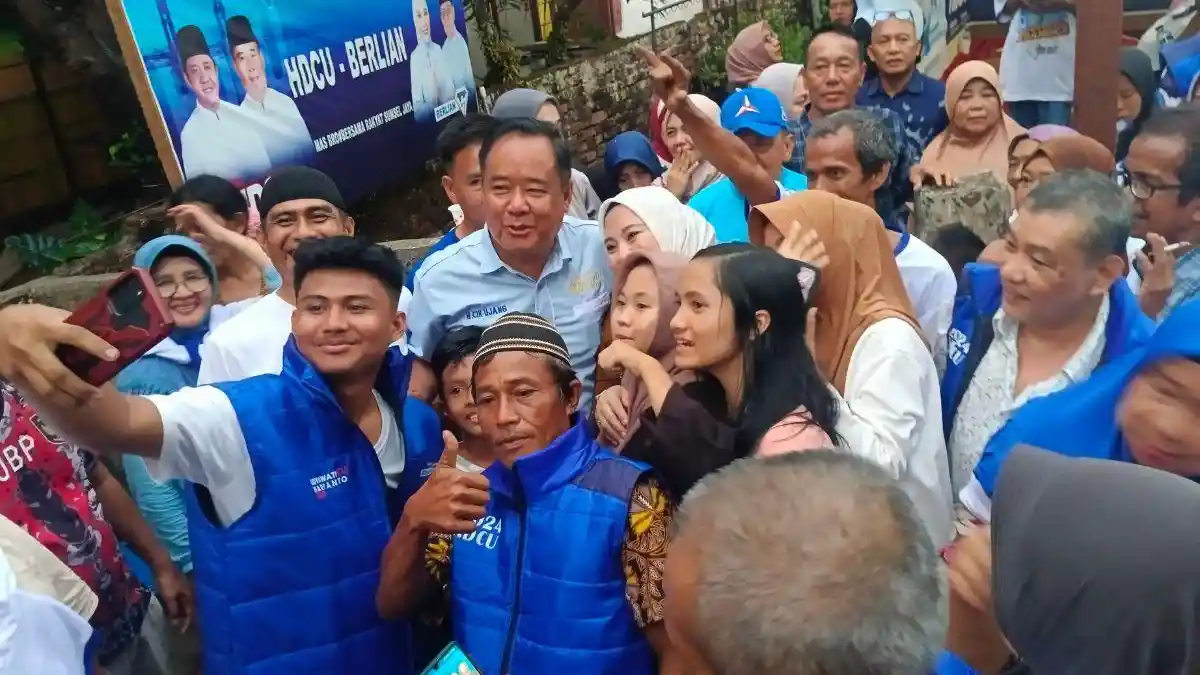 Maju Pilgub Sumsel 2024, Didepan Warga Lahat Cik Ujang Janji Bakal Selesaikan Jalan Khusus Batubara