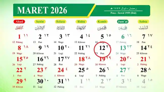 Tanggal 12 Maret 2026 Memperingati Hari Apa? Ada 3 Peringatan Penting