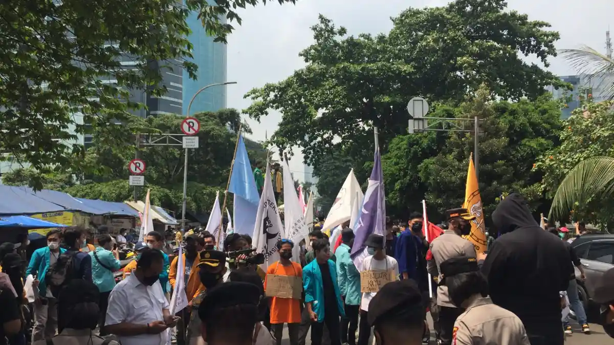 600 Personel Amankan Demo Mahasiswa di KPK