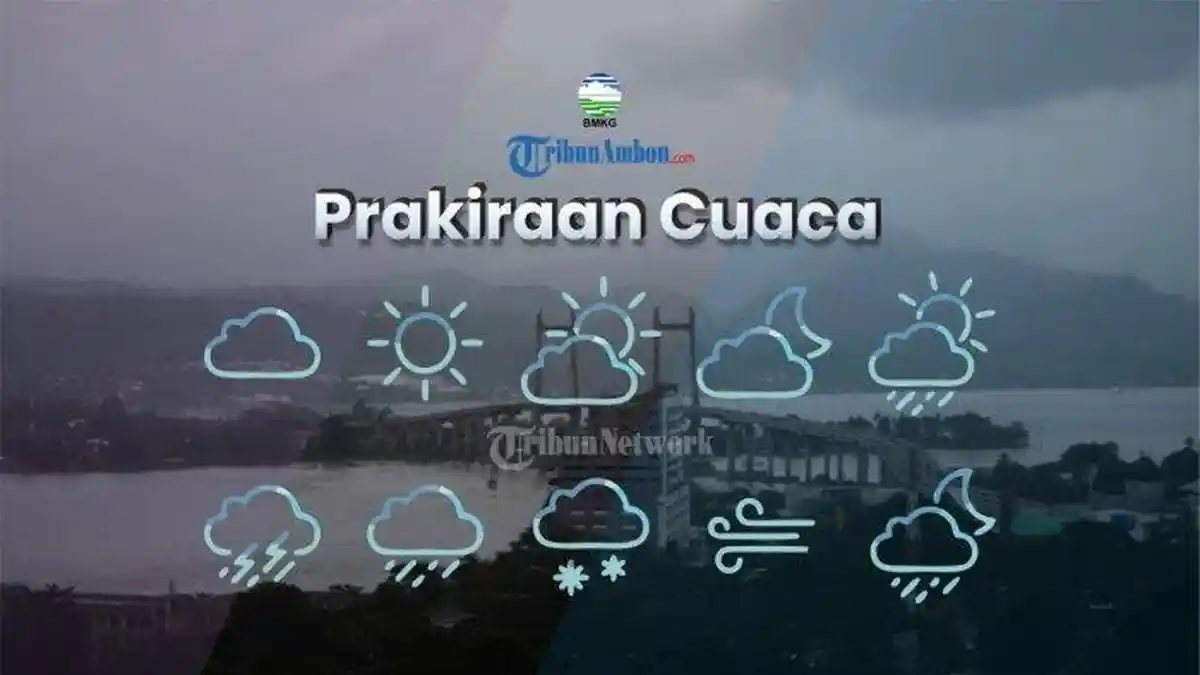 Prakiraan Cuaca Jawa Timur, Senin 11 Agustus 2025, Gresik, Kota Batu, dan Bojonegoro Hujan Ringan