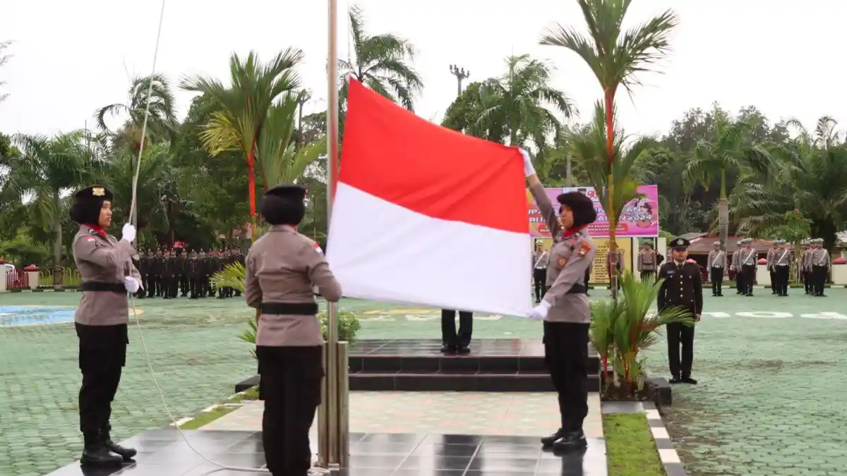 Peringatan Hari Ibu di Natuna, Polres Natuna Semangat Menuju Indonesia Emas 2045