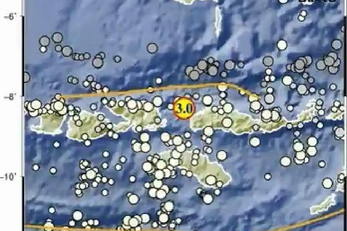 GEMPA Terkini Baru Saja Guncang Labuanbajo NTT Selasa 20 Februari 2024, Info BMKG Magnitudo 3,0 SR