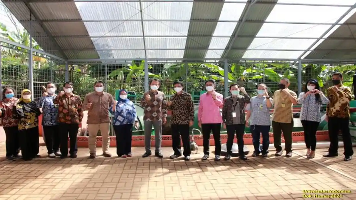 UI Punya Pembangkit Tenaga Listrik Tenaga Sampah 234 kWh, Manfaatkan Sampah dan Limbah Organik