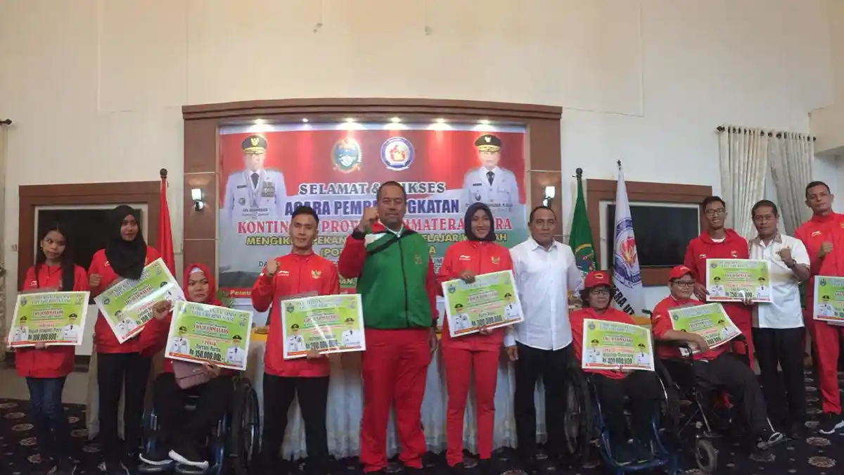 20 Atlet Pelajar Difabel Perkuat NPC Sumut di Peparpenas 2019, Targetkan Lima Besar