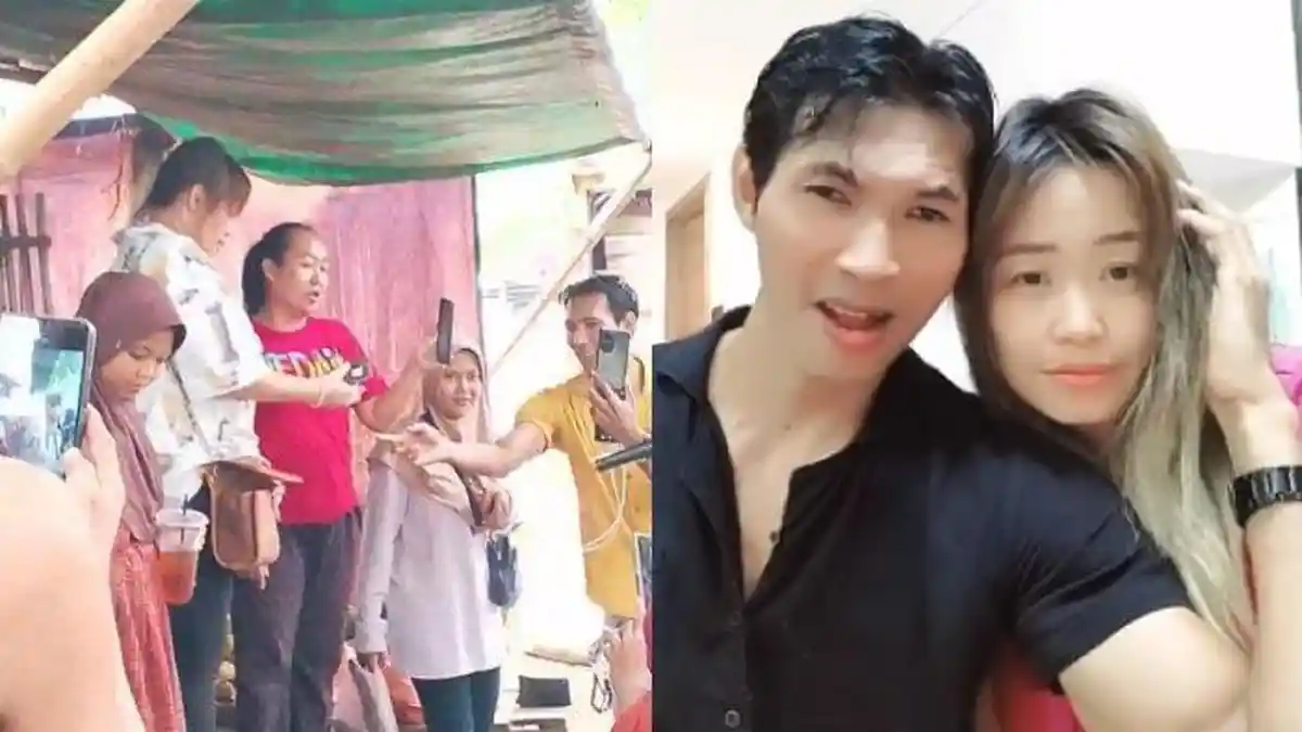 Pinkan Mambo Temani Pasangannya Jualan Singkong Sambil Bernyanyi 