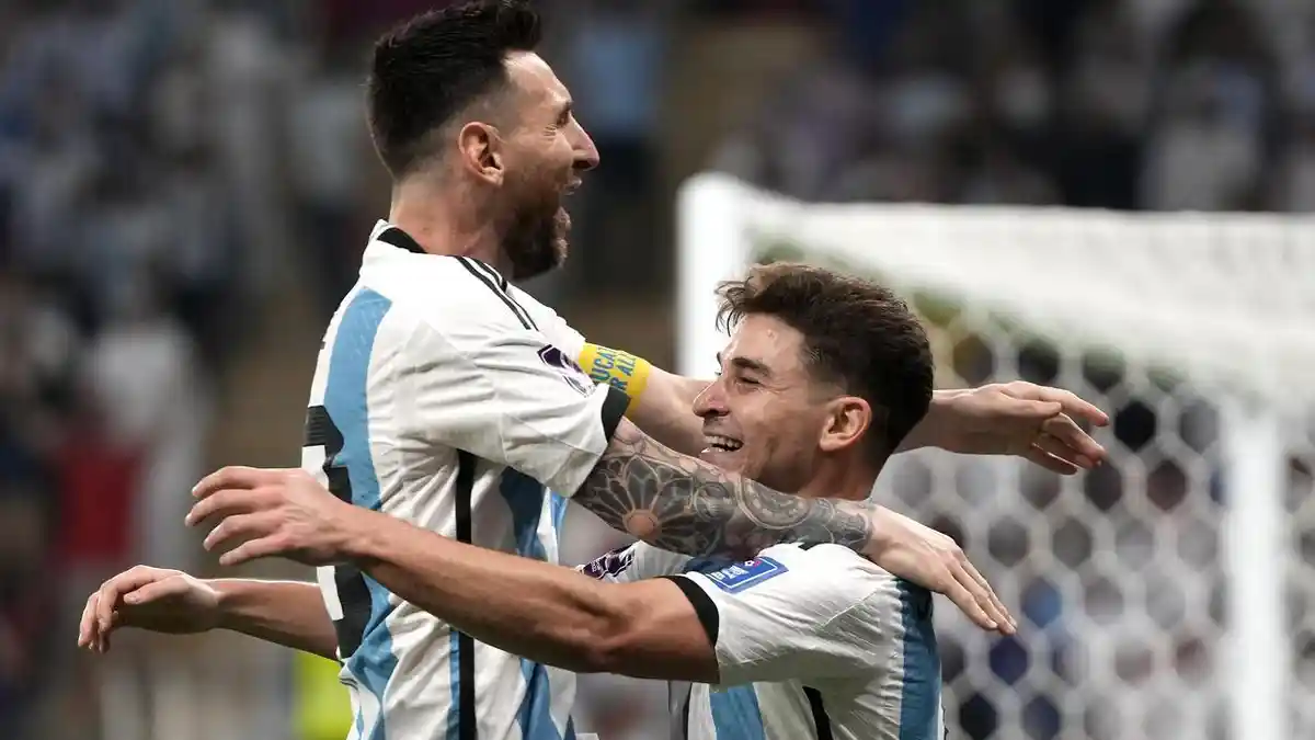 Timnas Argentina Maju ke Final Piala Dunia 2022 Qatar, Dua Pemain Ini Ciptakan Duet Maut