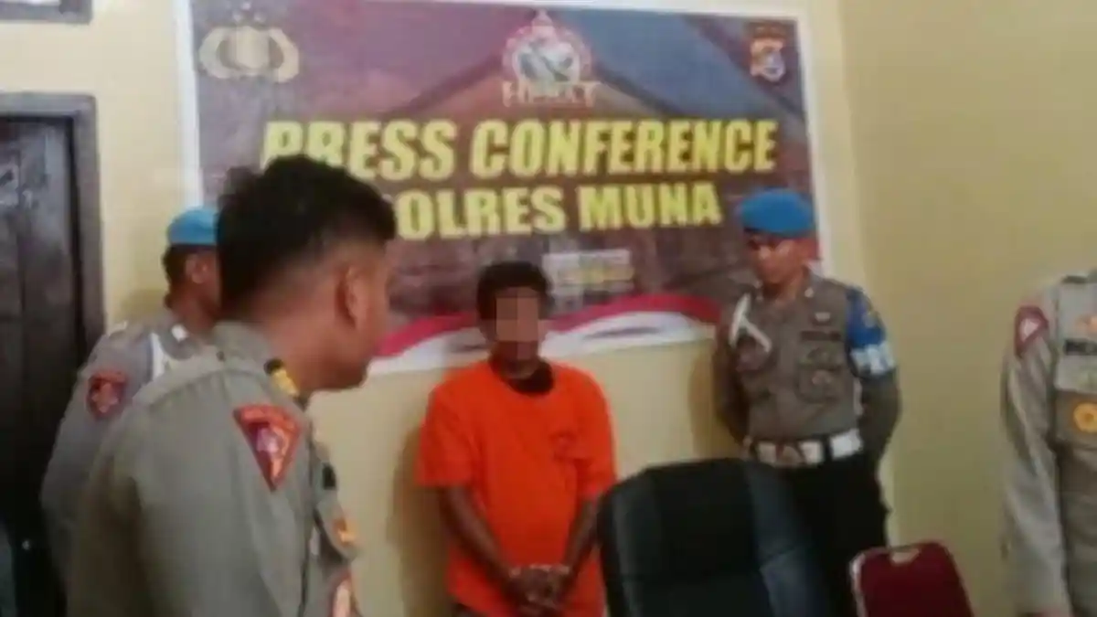 Pemuda 23 Tahun di Muna Rudapaksa Emak-emak 50 Tahun, Mantan Napi dan Sudah Punya Istri
