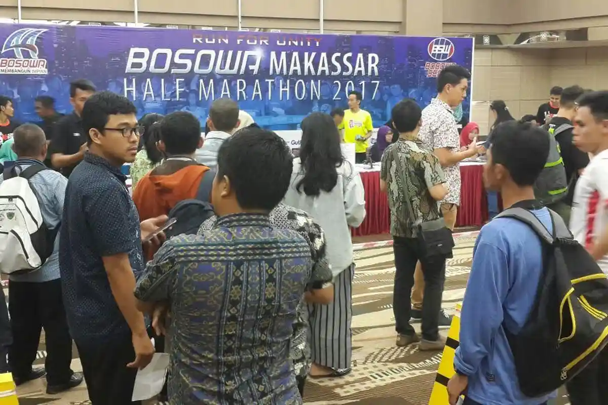 Pengambilan Race Pack Bosowa Makassar Half Marathon Dibuka Hari Ini, Jangan Lupa Bawa KTP
