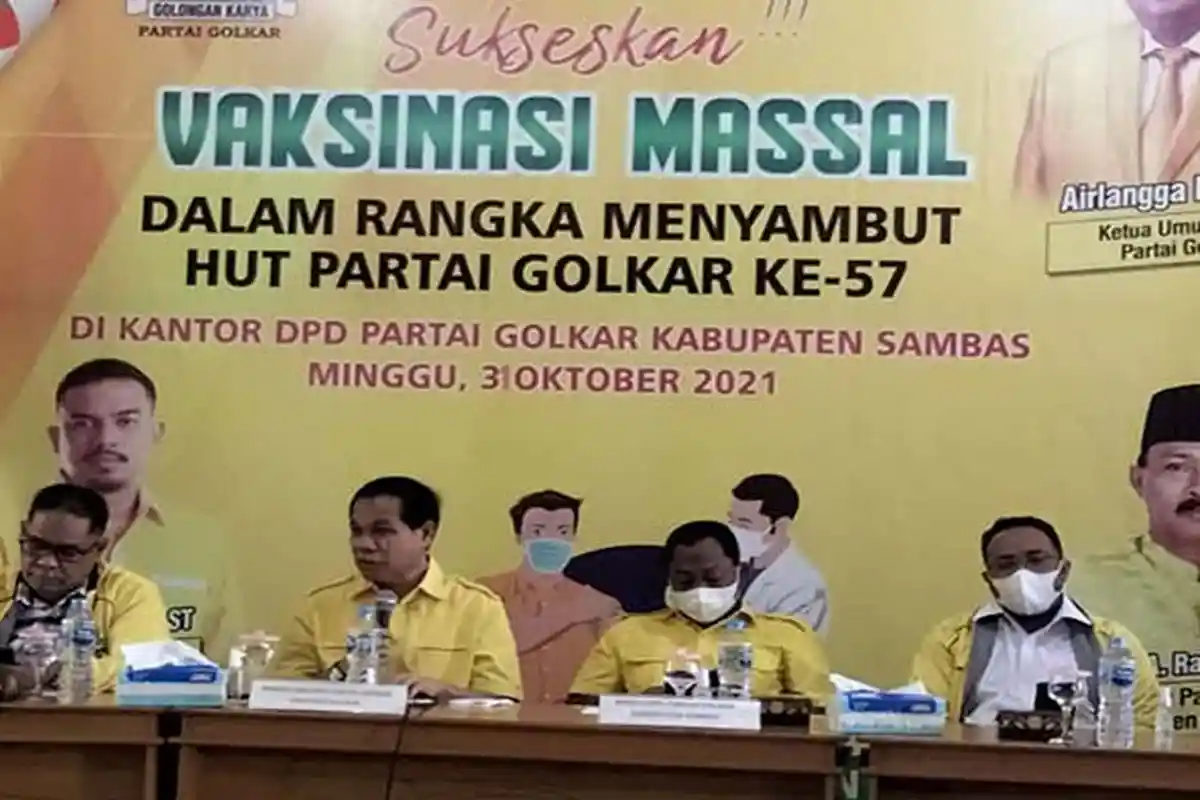 Konsolidasi Pileg 2024, DPD Golkar Bidik Delapan Kursi DPRD Kabupaten Sambas