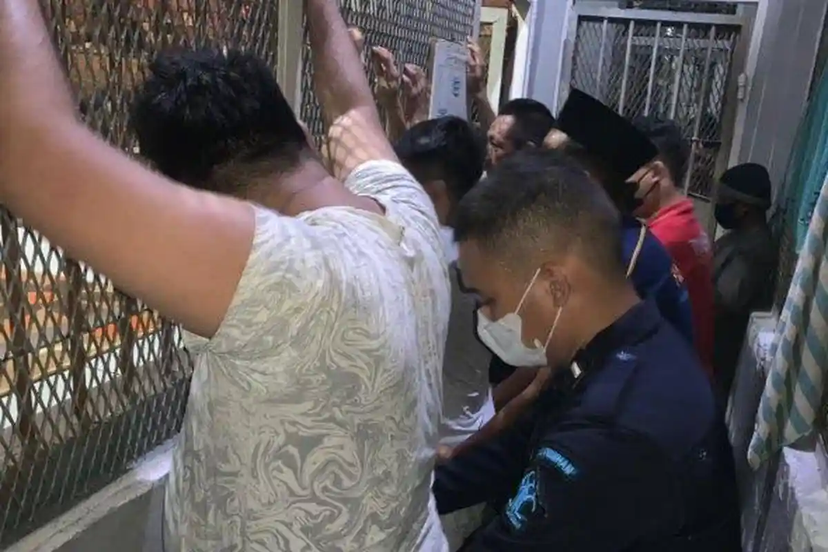 Razia Dadakan Petugas Lapas Kelas IIB Nunukan Temukan Barang Terlarang Dalam Kamar Hunian WBP
