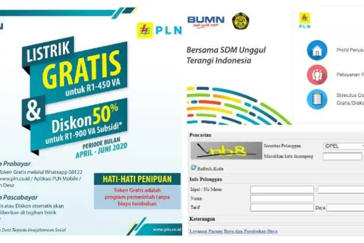 UPDATE! Informasi PLN Gratis, Cara Klaim Token Listrik Gratis Desember via www.pln.co.id & No WA PLN