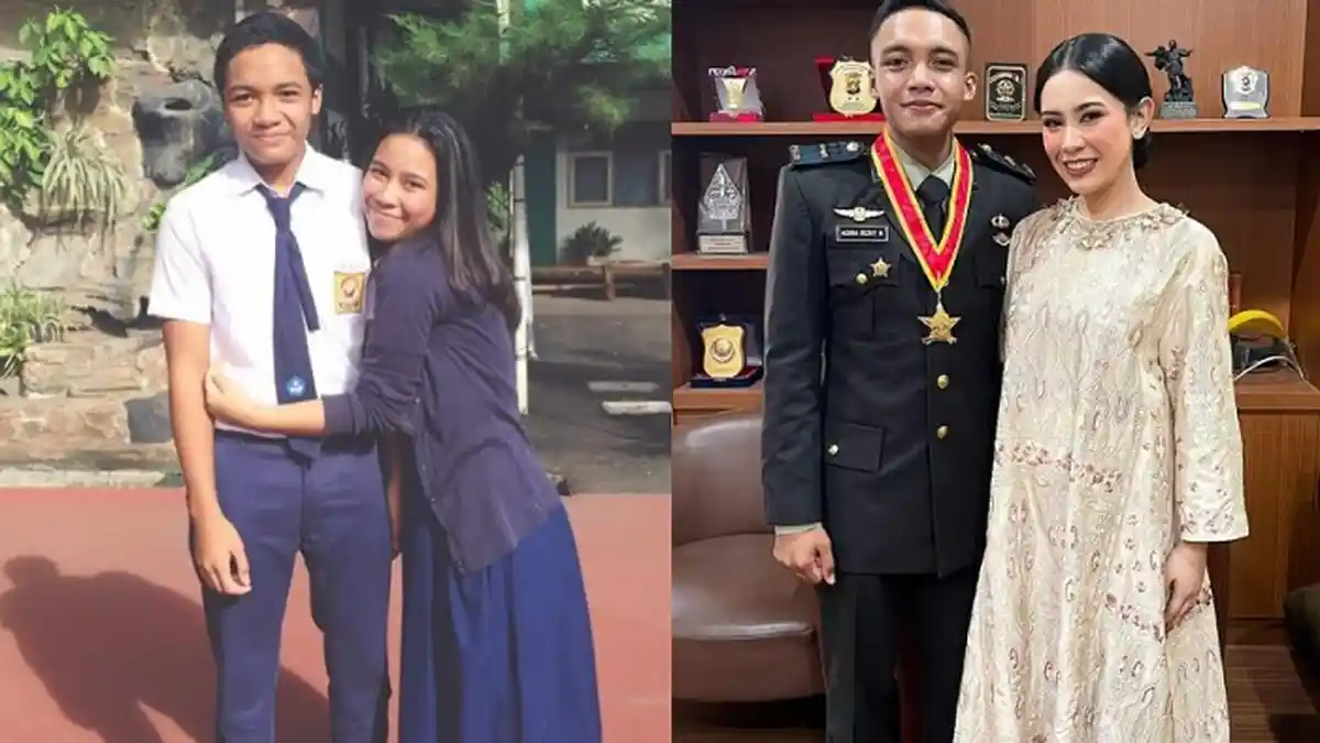 Viral Pacaran Sejak SMP, Ipda Adira Lulusan Terbaik Akpol Nikahi Kekasih, Ternyata Anak Eks Kapolda