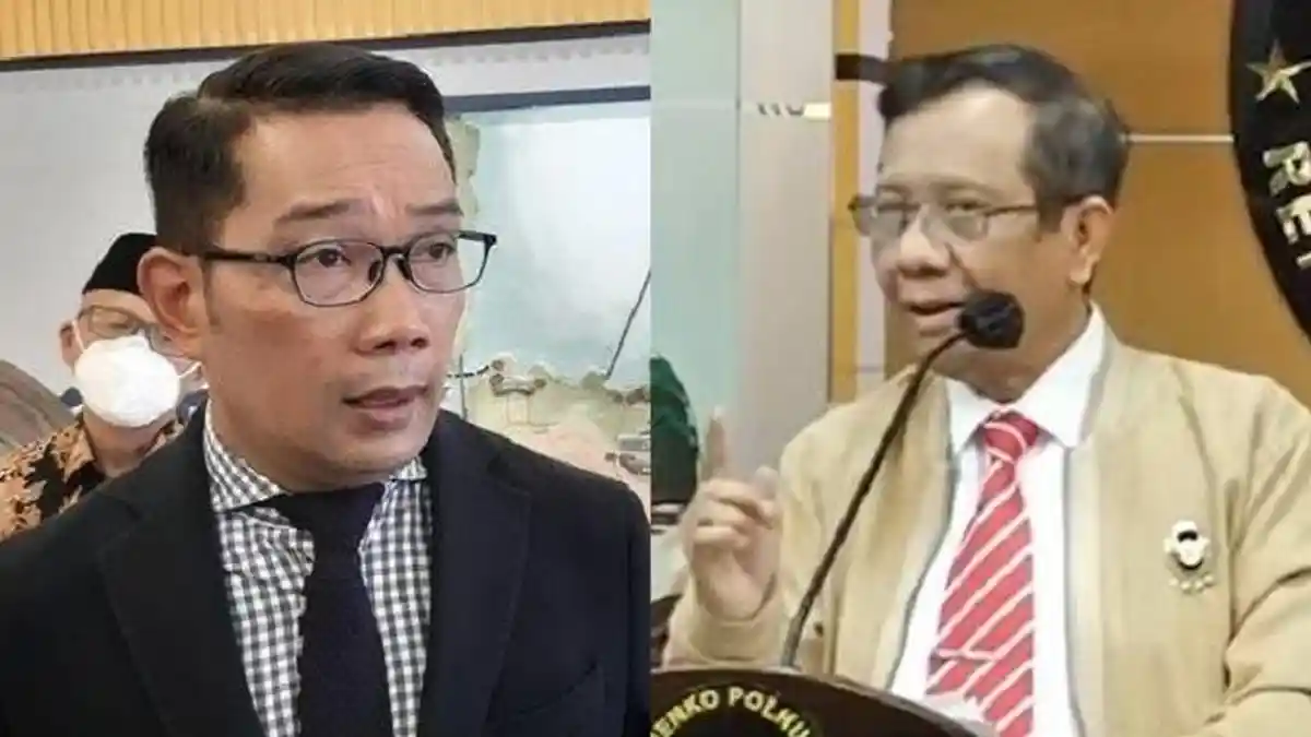Balas Cuitan Mahfud MD, Ridwan Kamil: Mengapa Kepala Daerah Terus yang Diminta Bertanggung Jawab?