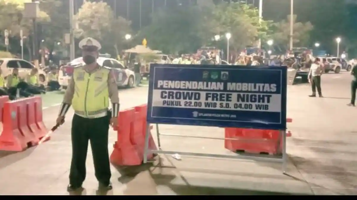 Warga Jakarta Harus Tahu! Crowd Free Night Berlaku Malam Ini, Simak Jadwal dan Lokasinya