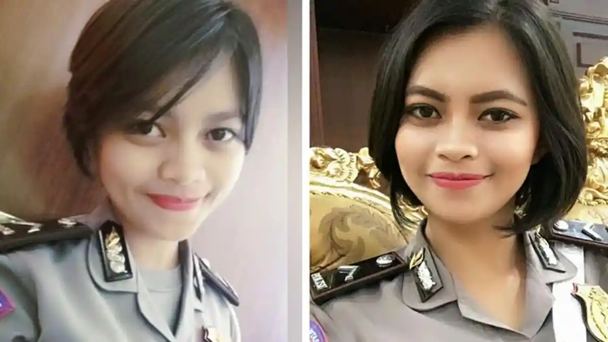 Polisi Manado, Potret Cantik Briptu Helend Singkoh, Anggota Ditlantas Polda Sulawesi Utara