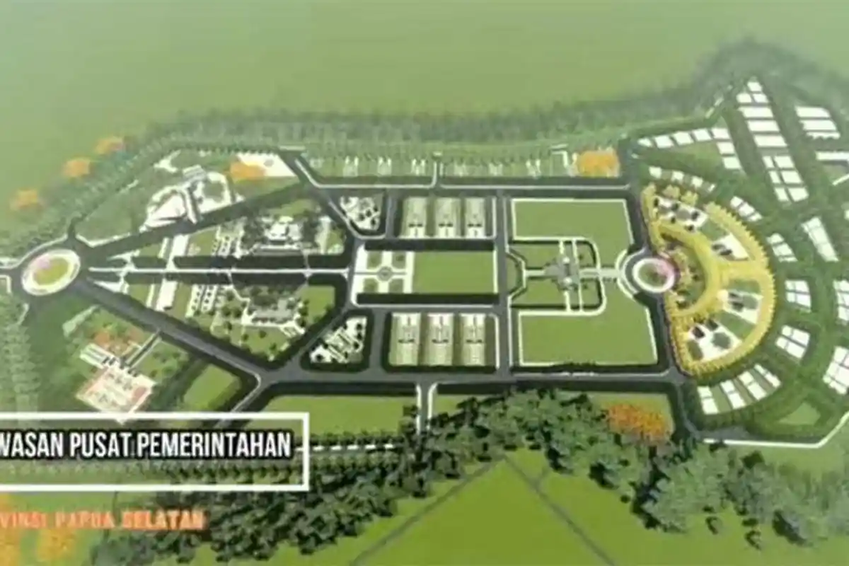 Design Pusat Pemerintahan Pemprov Papua Selatan Bentuk Perisai, Apolo: Dipakai oleh Suku-suku