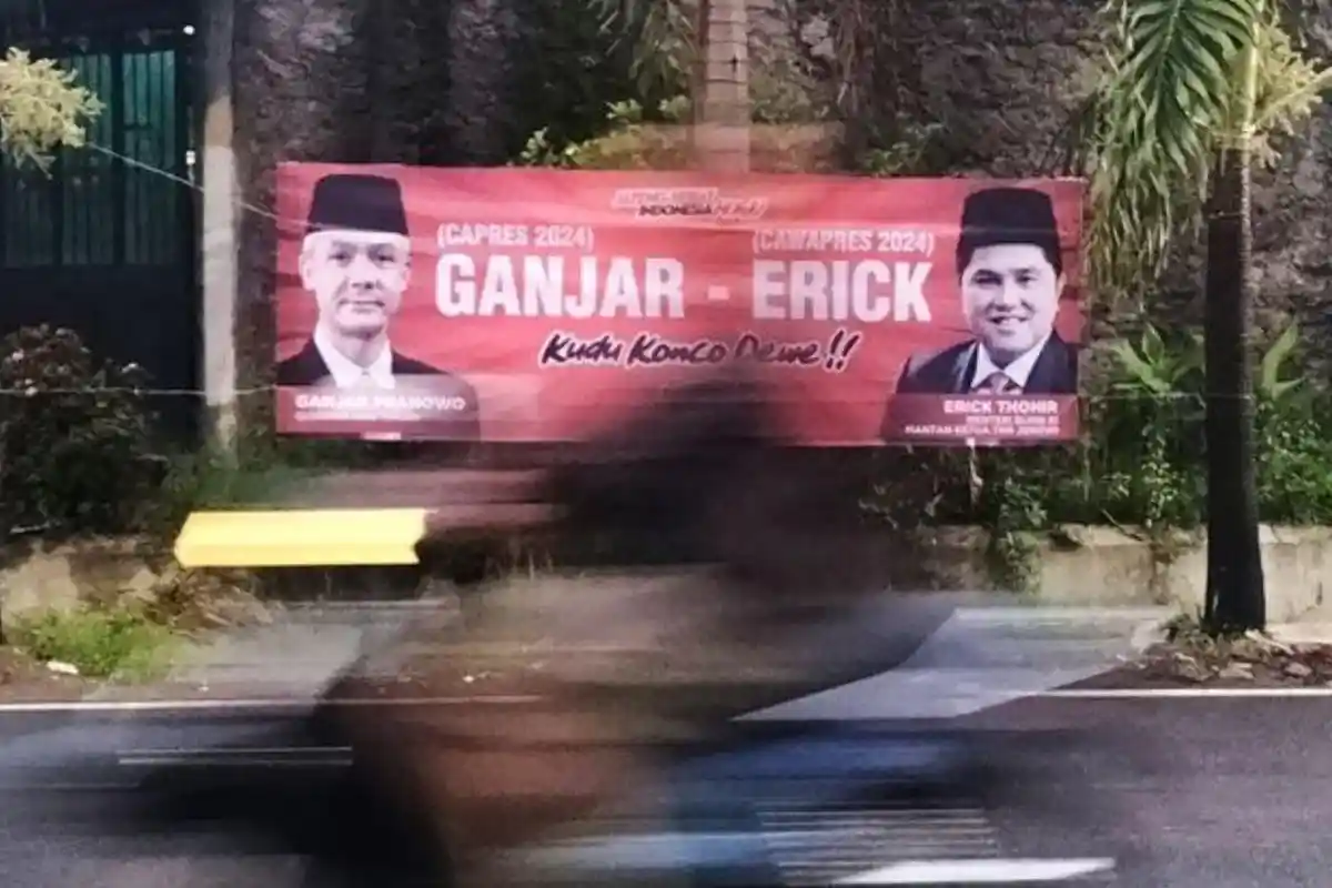 Berita Ganjar Pranowo: Gibran Turunkan Spanduk Ganjar-Erick Thohir di Solo, Sebut Langgar Aturan