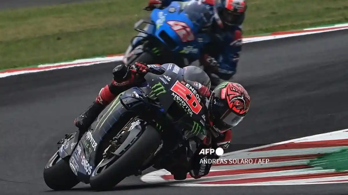 Siaran Langsung MotoGP Emilia Romagna 2021 di Trans7, Misi Berat Quartararo Juara di Misano