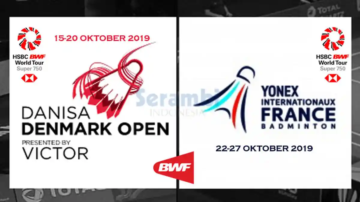 Hasil Drawing Denmark Open & French Open 2019 - Marcus/Kevin dan Ahsan/Hendra Masih Unggulan Teratas