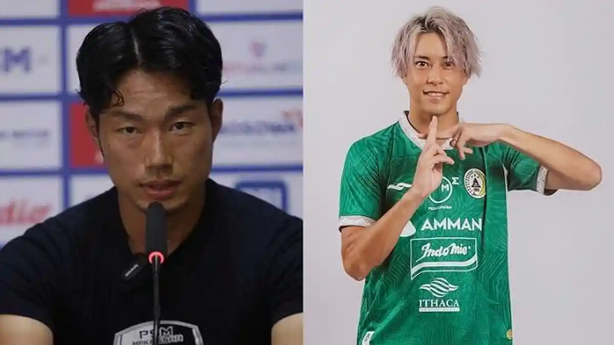 Kei Sano vs Kenzo Nambu : Duel Samurai di Laga PSS Sleman vs PSM Makassar, Siapa Unggul?