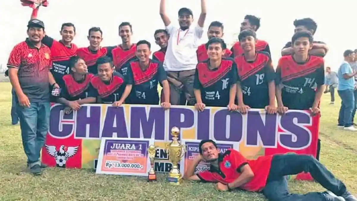 Morgini FC-Serantau Aceh Awali Turnamen Dessef Club      