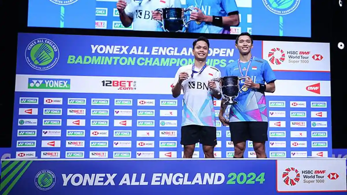 SUKSES Juarai All England 2024, Kekayaan Jojo Nambah Rp1,4 M, Ginting Rp692 Juta, FajRi Rp1,5 M