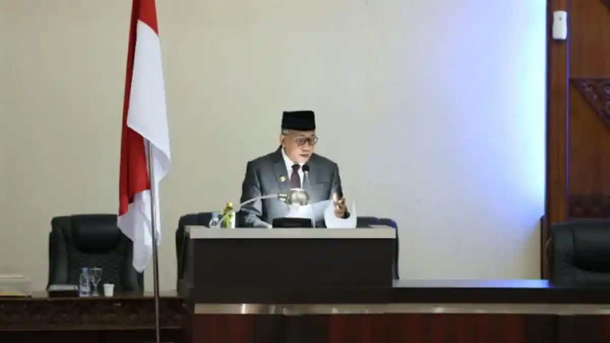 Pidato Nova soal Raqan Pertanggungjawaban APBA 2020 di DPRA Berjalan Mulus, tanpa Interupsi
