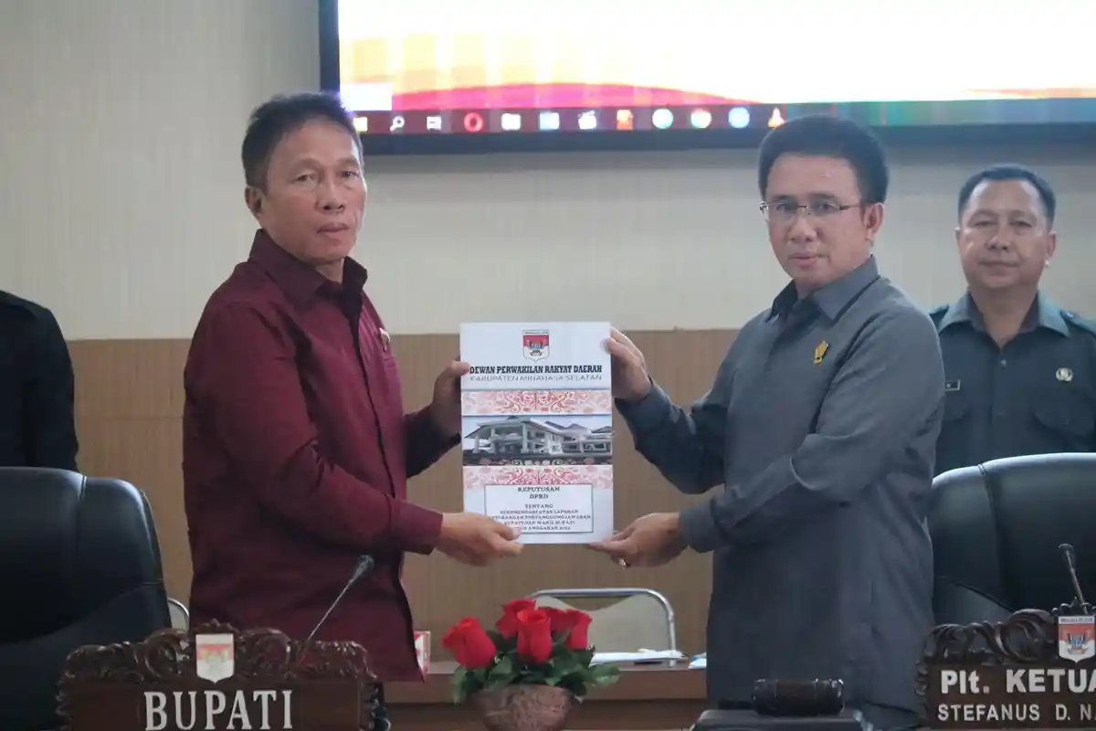 Gelar Rapat Paripurna Laporan Keterangan Pertanggungjawaban, Franky Wongkar Apresiasi DPRD Minsel