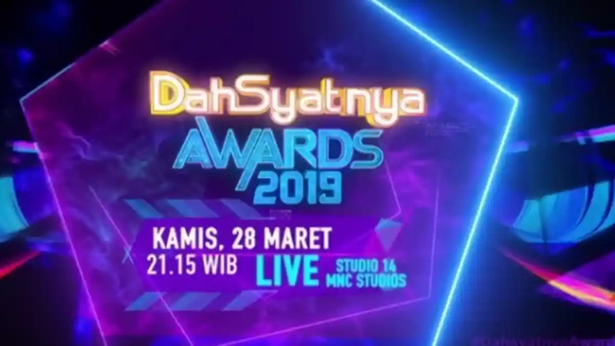 Daftar Pemenang Lengkap Dahsyatnya Awards 2019, Marion Jola Raih 3 Penghargaan!
