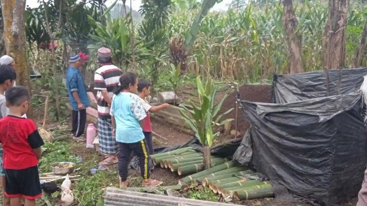 FAKTA Baru Wanita Tewas Tertancap Bambu, Ibunda Histeris, Penyebab Kematian Korban Terungkap