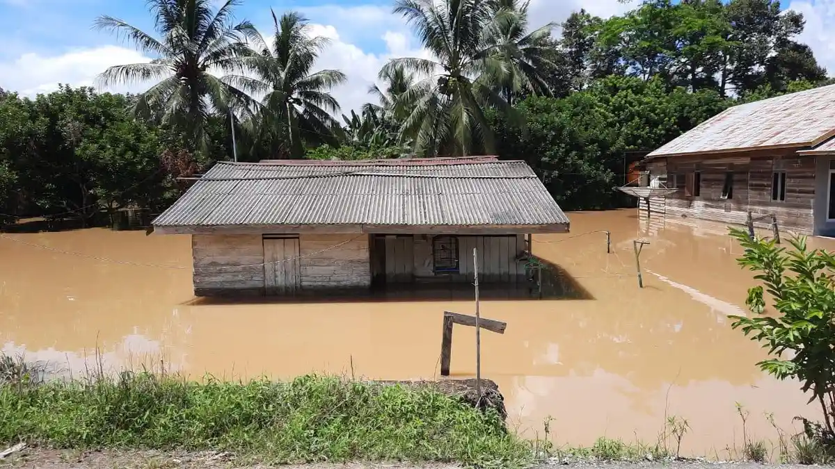 Ribuan Kepala Keluarga di Berau Masih Terkena Dampak Banjir