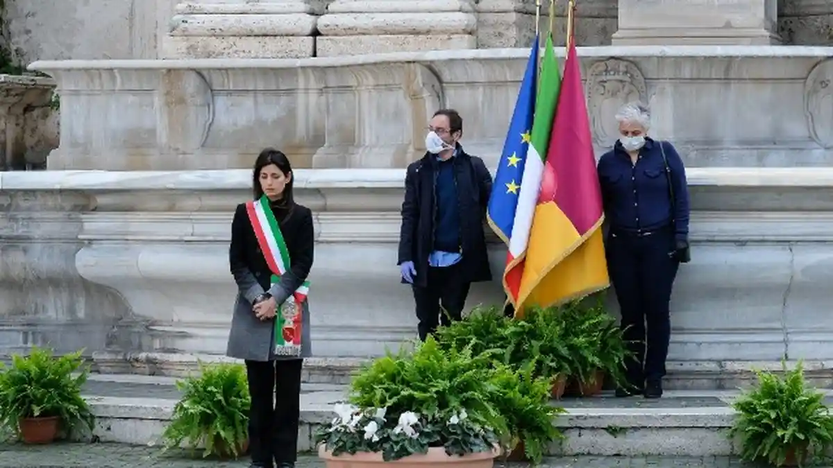 Italia Mengheningkan Cipta bagi 11.591 Korban Meninggal Virus Corona