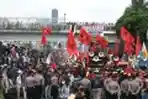 Demo Buruh Tolak Omnibus Law