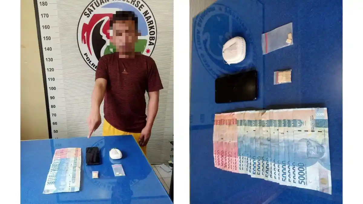 Narkoba Polres Toba Tangkap Seorang Pengedar Ekstasi di Kafe DD