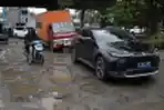 Jalan Rusak Akibat Hujan