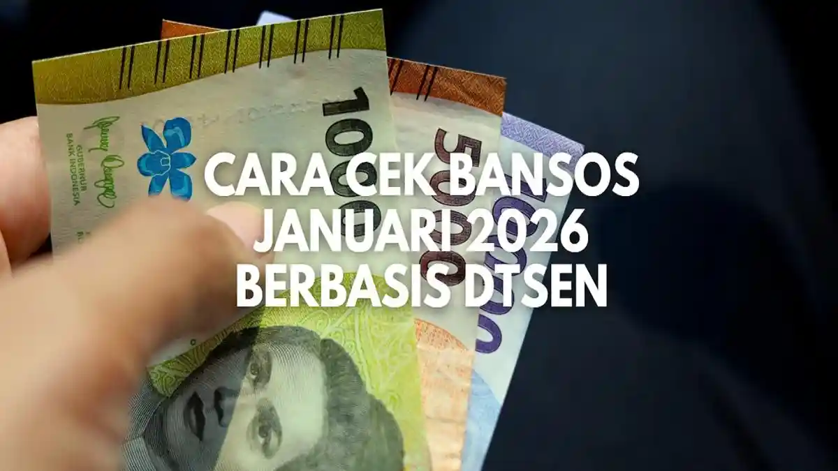 Cara Cek Bansos Januari 2026 Berbasis DTSEN Lengkap PKH, BNPT dan Subsidi Energi