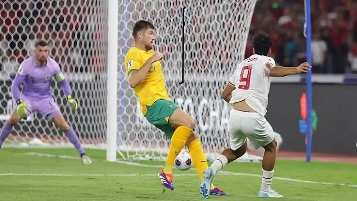 Live Score Hasil Timnas Indonesia vs Australia Kualifikasi Piala Dunia 2026, Duet Ole dan Struick!
