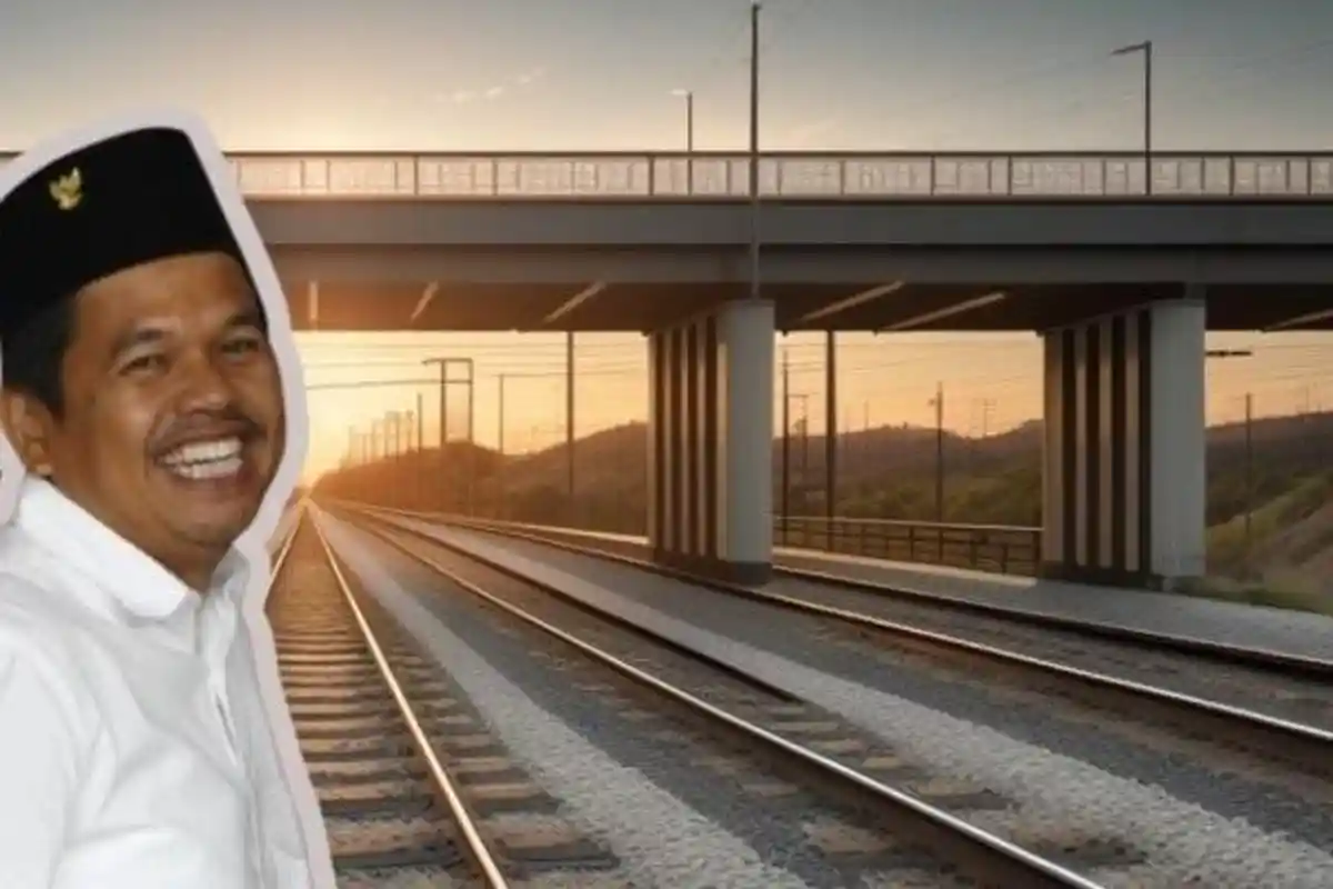 Dedi Mulyadi Bertekad Bantu Pembangunan Flyover untuk Atasi Kemacetan di Sekitar Stasiun Bekasi