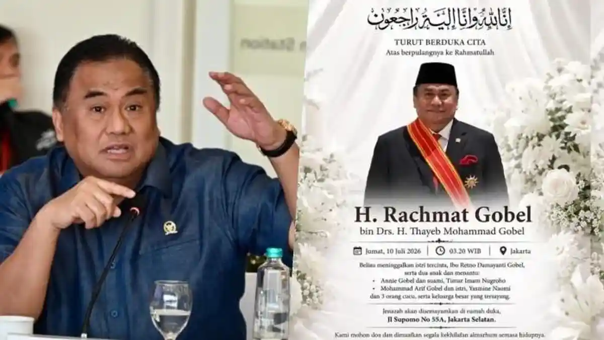 Sosok Rachmat Gobel Anggota DPR RI Asal Gorontalo yang Tutup Usia ...