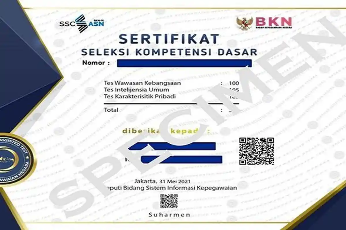 Cara Mudah Mengunduh Sertifikat SKD CPNS 2024 dan Link Download, Berikut Langkah-langkah Mencetaknya