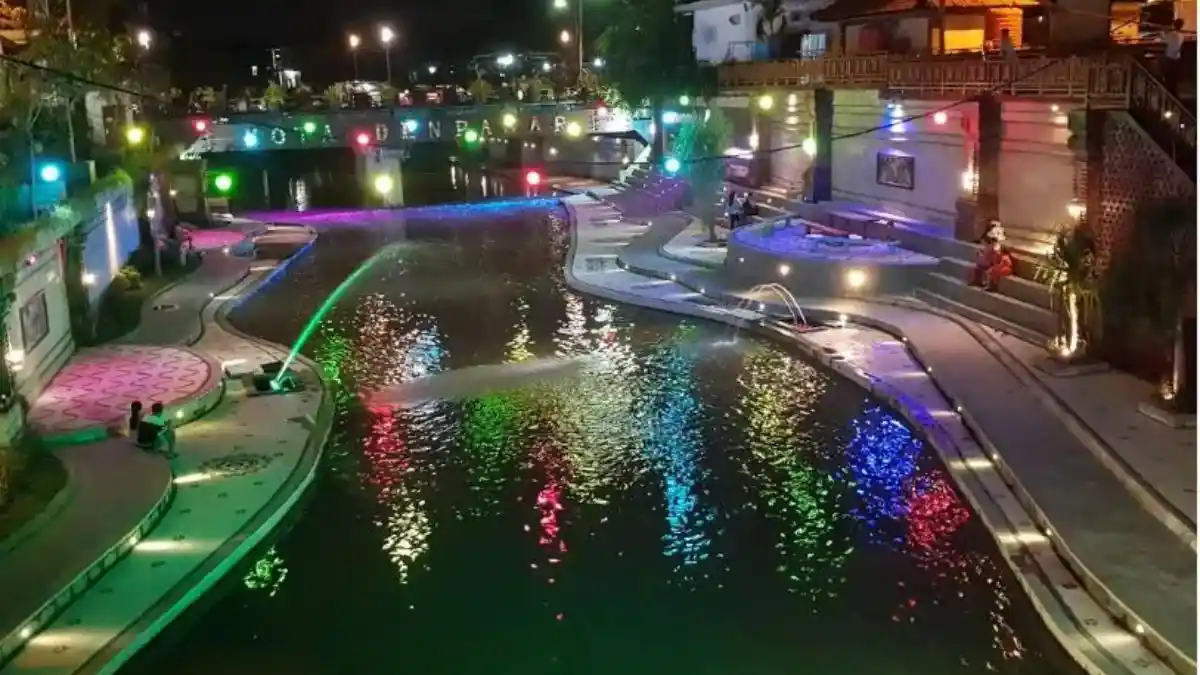 Tukad Badung, Sungai Ala Korea di Denpasar Bali, River Walk Cantik di Dekat Pasar Buat Bersantai
