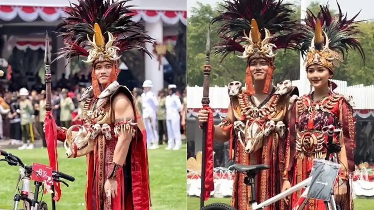 Sabet Juara 4 Busana Adat Terbaik saat HUT Ke-78 RI, Kaesang Beberkan Alasan Pilih Busana Kawasaran