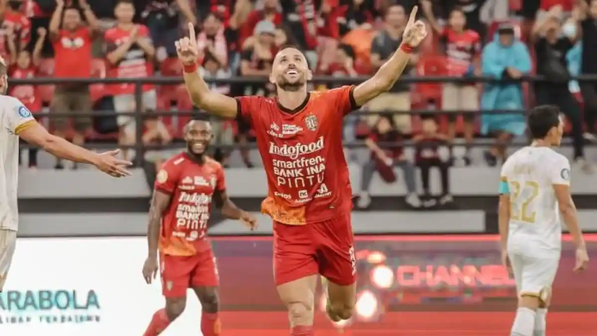 Bicara Soal Insting, Striker Bali United Ilija Spasojevic Kadang Tak Ingat Momen Saat Cetak Gol