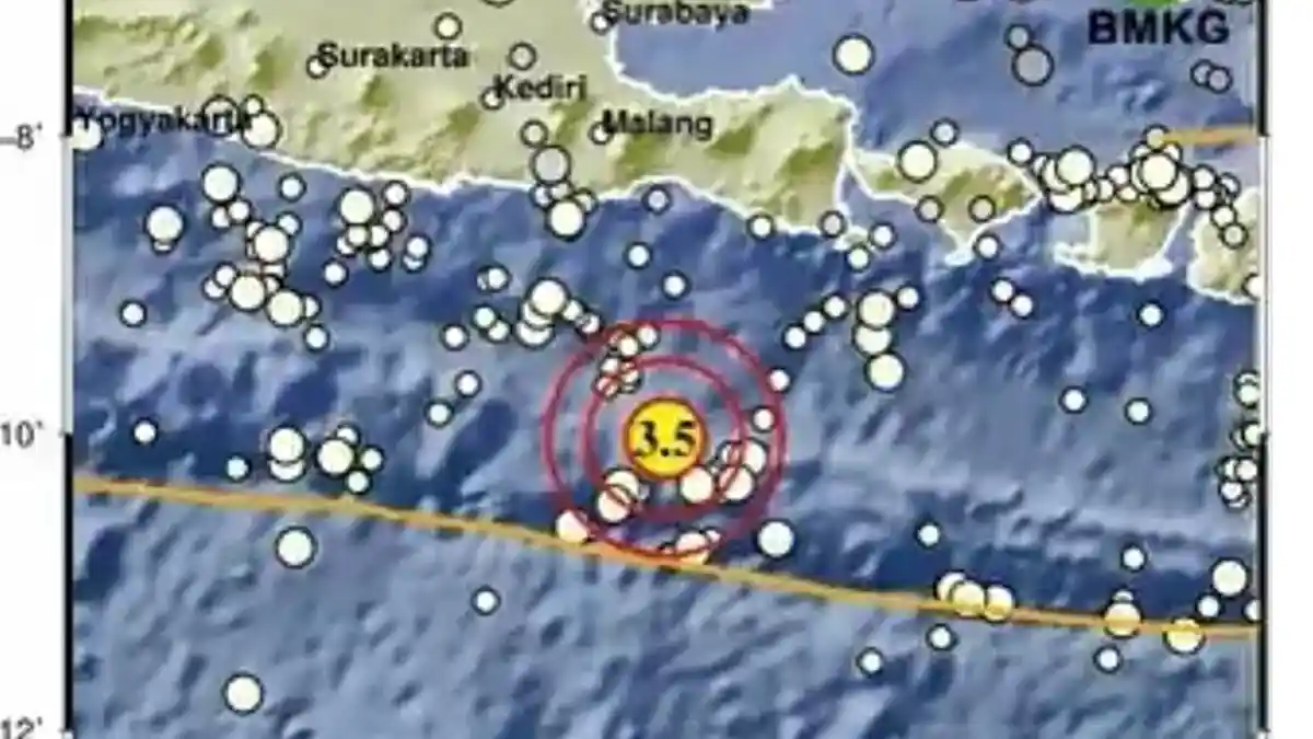 Gempa Bumi Guncang Jawa Timur Sabtu 10 Oktober 2026, Gempanya Terjadi Siang Ini di Jember